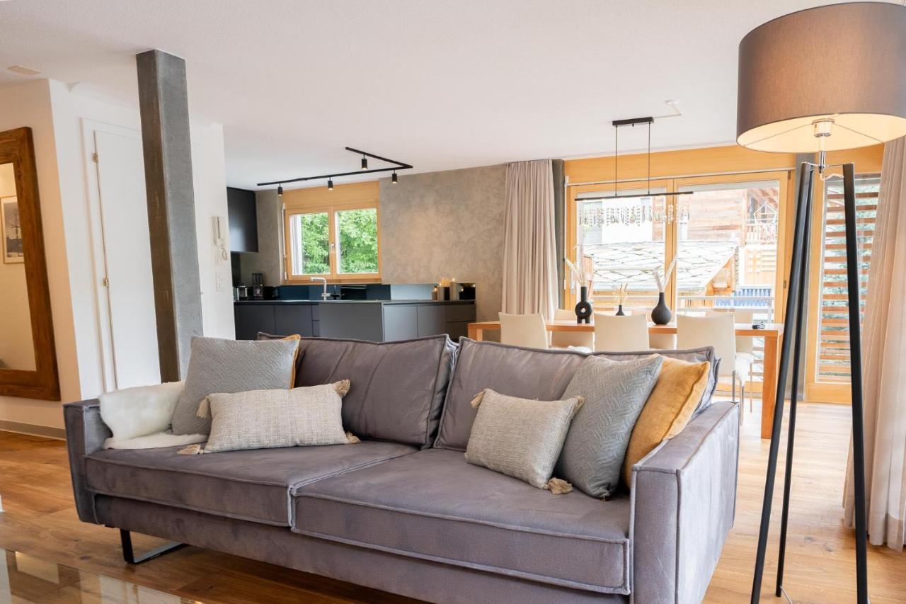 Fantastic Panoramic View Home In Zermatt Buitenkant foto